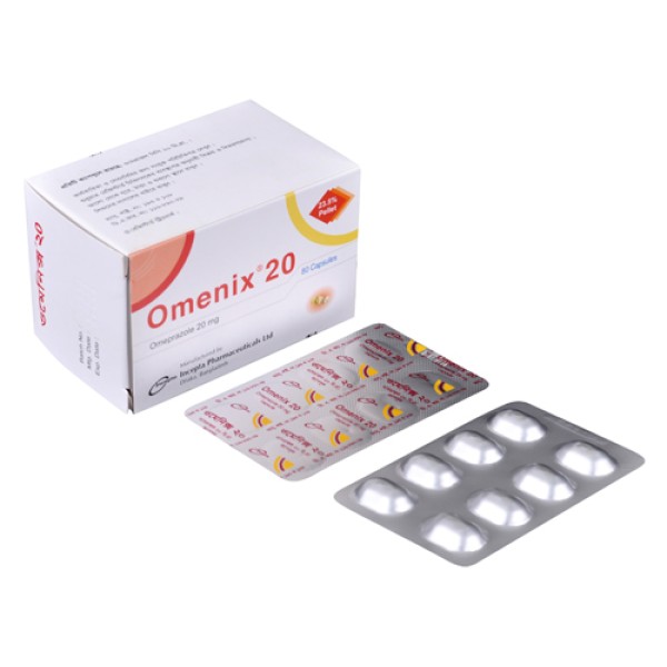 Omenix 20 Cap in Bangladesh,Omenix 20 Cap price , usage of Omenix 20 Cap