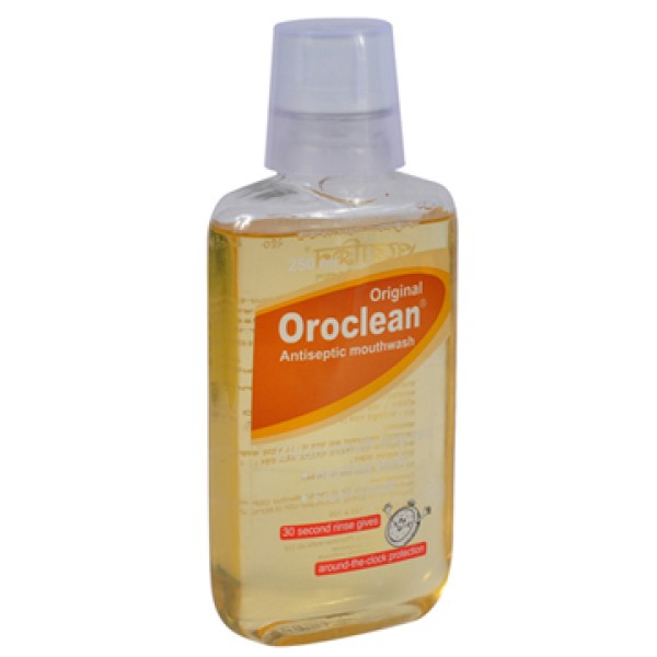 Oroclean Original Mouthwash 250ml — Economy Antiseptic Oral Rinse by Beximco