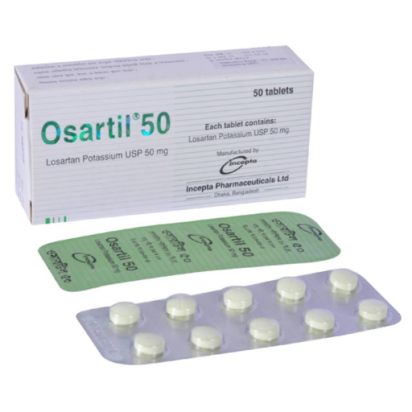 Osartil 50 Tab in Bangladesh,Osartil 50 Tab price , usage of Osartil 50 Tab