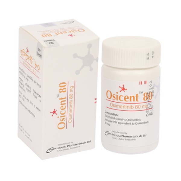 Osicent 80 Tablet, Osimertinib Mesylate, Prescriptions