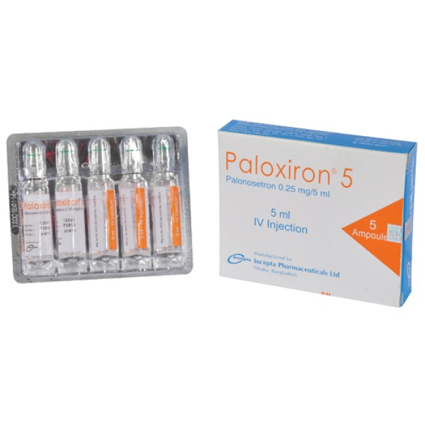 Paloxiron 5 Injection, Palonosetron Hydrochloride,