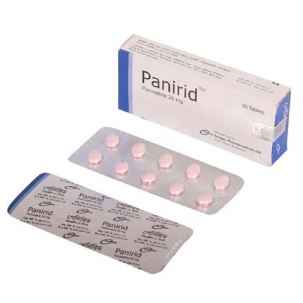 Panirid 20 Tablet, Paroxetine,