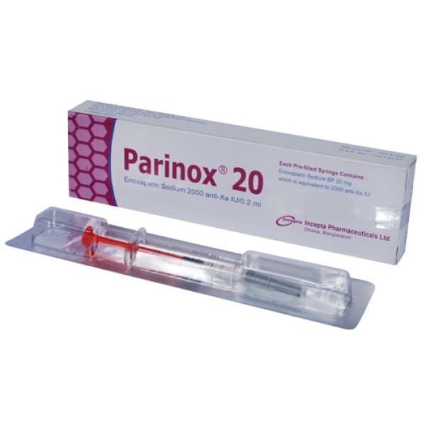 Parinox 20 Injection, Enoxaparin Sodium,