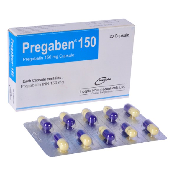 Pregaben 150 Capsule, Pregabalin, All Medicine