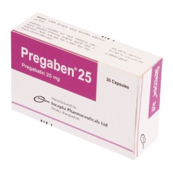 Pregaben 25 mg Cap