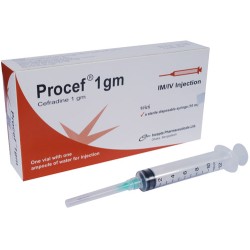 Procef 1g Inj IM/IV