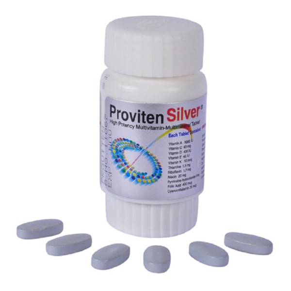 Proviten Silver Tablet 60s, Multivitamin & Multimineral A-Z, All Medicine