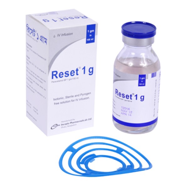 Reset IV Infusion 100ml, Paracetamol, All Medicine