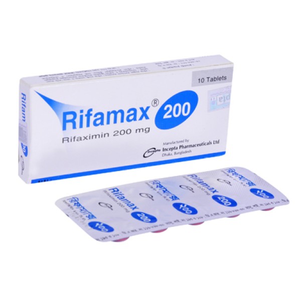 Rifamax 200 Tab in Bangladesh,Rifamax 200 Tab price , usage of Rifamax 200 Tab