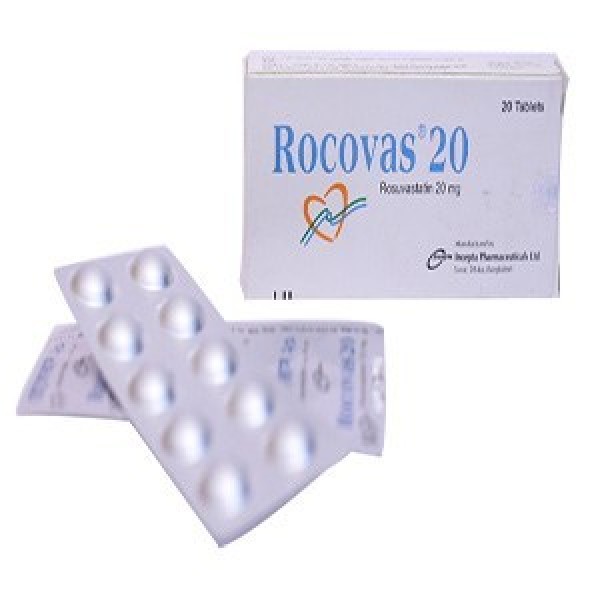 Rocovas 20 tab in Bangladesh,Rocovas 20 tab price , usage of Rocovas 20 tab