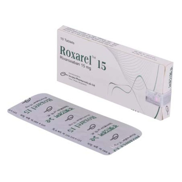 Roxarel 15 Tablet, Rivaroxaban, All Medicine