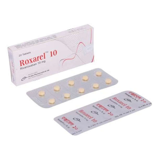 Roxarel 10 Tablet, Rivaroxaban, All Medicine