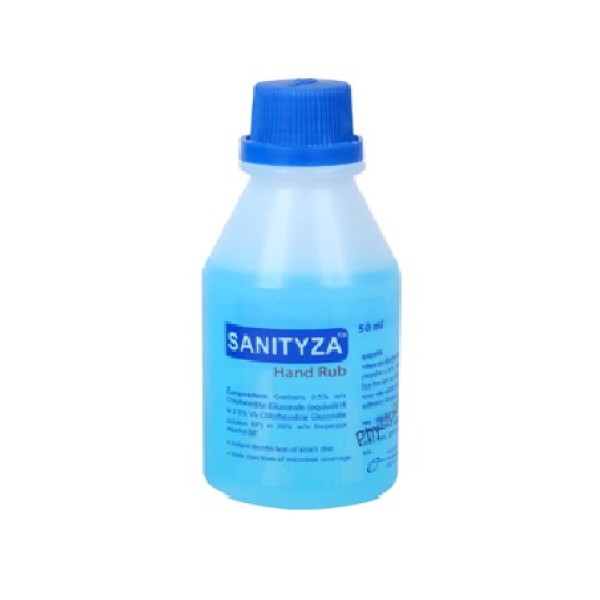 Sanityza Hand Rub  50ml, Chlorhexidine Gluconate, All Medicine