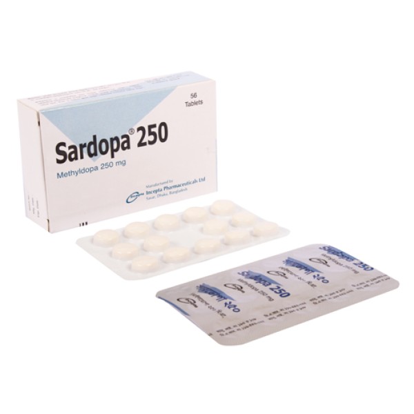 Sardopa 250 mg Tablet in Bangladesh,Sardopa 250 mg Tablet price , usage of Sardopa 250 mg Tablet