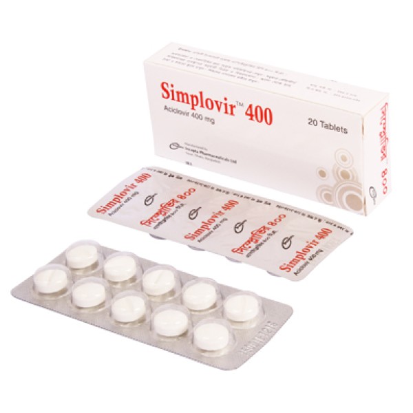 Simplovir 400 Tablet, Aciclovir, All Medicine