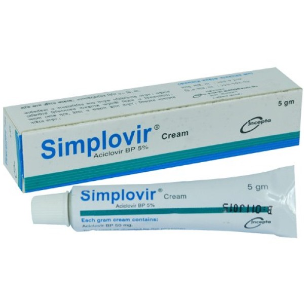 Simplovir Cream, Aciclovir, All Medicine