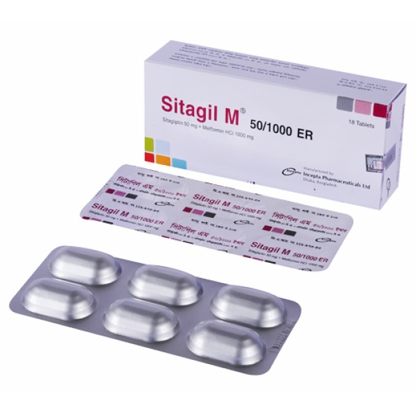 Sitagil M 50/1000 ER Tab. in Bangladesh,Sitagil M 50/1000 ER Tab. price , usage of Sitagil M 50/1000 ER Tab.