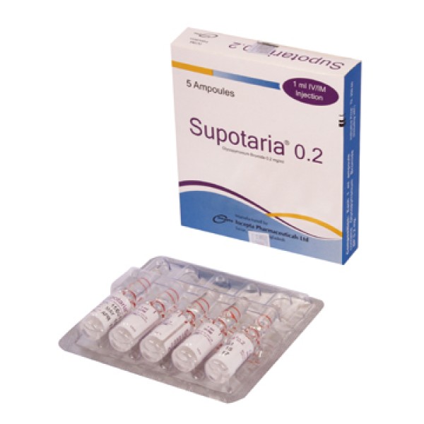 Supotaria Injection 1ml, Glycopyrronium Bromide, All Medicine