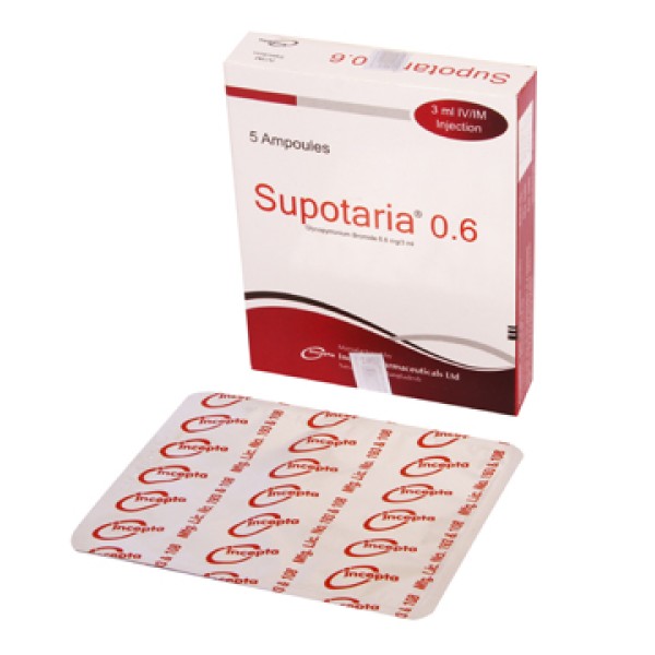 Supotaria Injection 3ml, Glycopyrronium Bromide, All Medicine