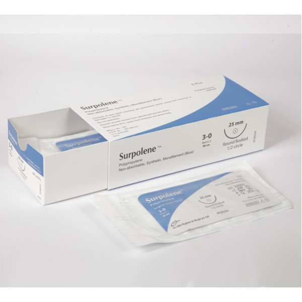 Surpolene PP3C22D90Suture USP3-0, 0, All Medicine