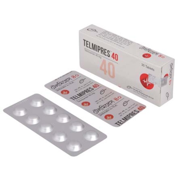 Telmipres 40 Tablet, Telmisartan, All Medicine