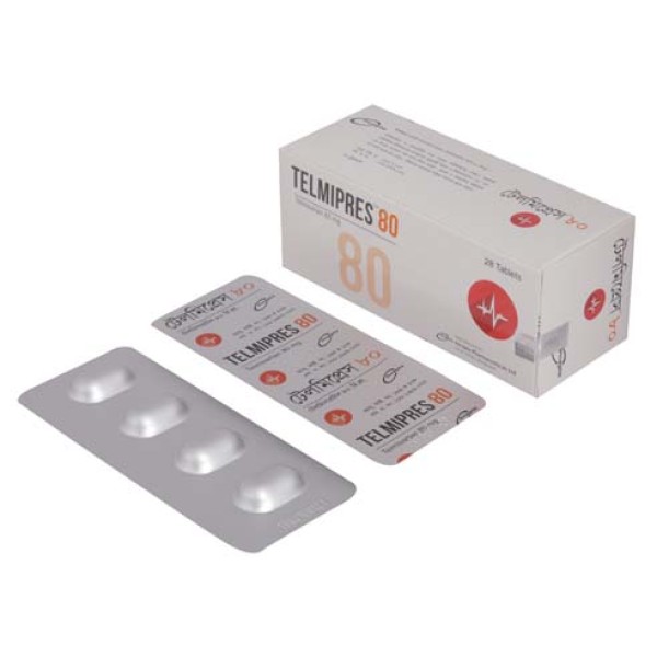 Telmipres 80 Tablet, Telmisartan, All Medicine