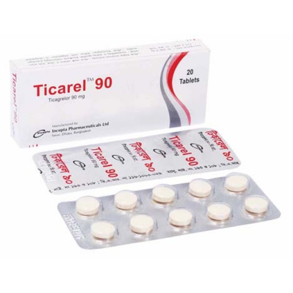 Ticarel 90 Tab in Bangladesh,Ticarel 90 Tab price , usage of Ticarel 90 Tab