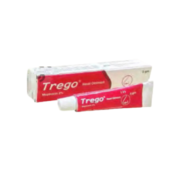 Trego Nasal Ointment, Mupirocin Calcium, All Medicine