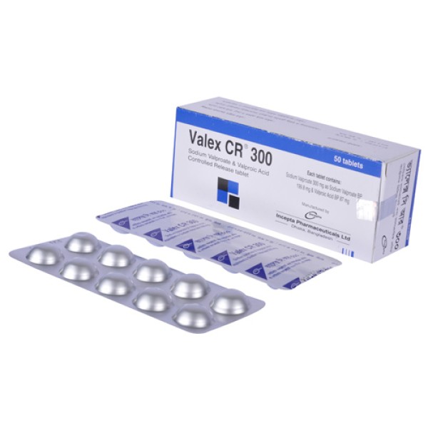 Valex CR 300 Tab in Bangladesh,Valex CR 300 Tab price , usage of Valex CR 300 Tab