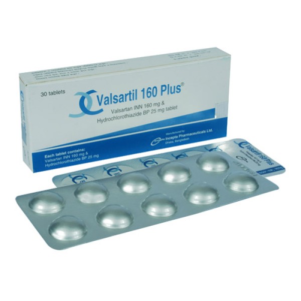 VALSARTIL 160 PLUS TAB in Bangladesh,VALSARTIL 160 PLUS TAB price , usage of VALSARTIL 160 PLUS TAB