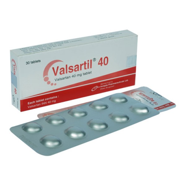 Valsartil 40 tab in Bangladesh,Valsartil 40 tab price , usage of Valsartil 40 tab