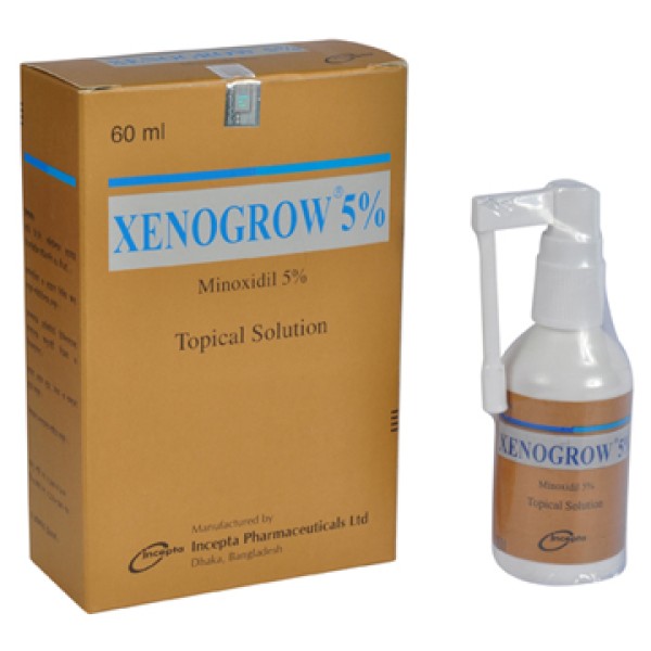 Xenogrow 5% Solution — Minoxidil 5% Topical Hair Regrowth by Beximco Pharmaceuticals