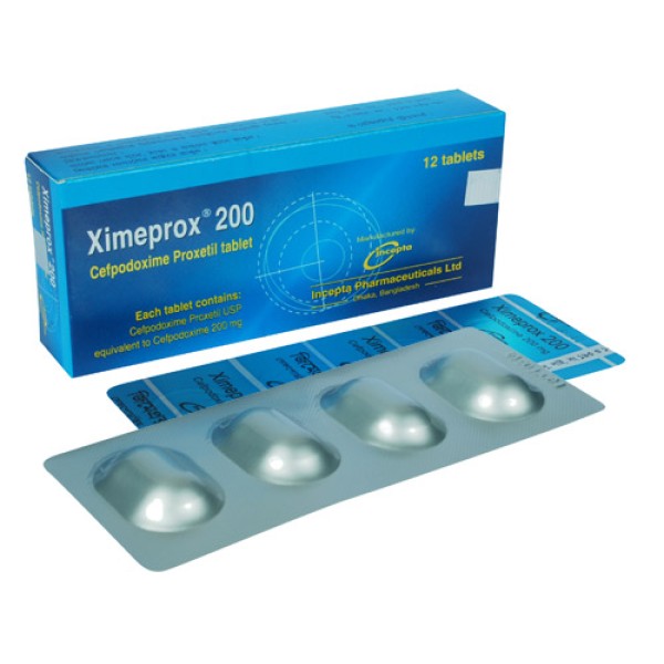 Ximeprox 200 Tab in Bangladesh,Ximeprox 200 Tab price , usage of Ximeprox 200 Tab