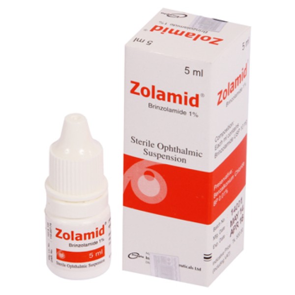 Zolamid Opthalmic Susp, Brinzolamide, All Medicine