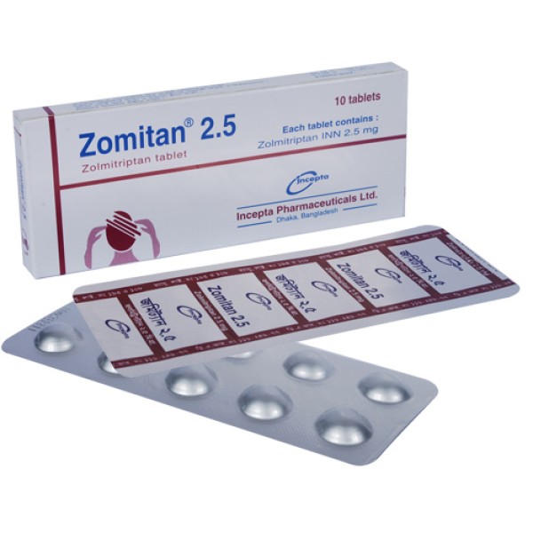 Zomitan 2.5Tab in Bangladesh,Zomitan 2.5Tab price , usage of Zomitan 2.5Tab