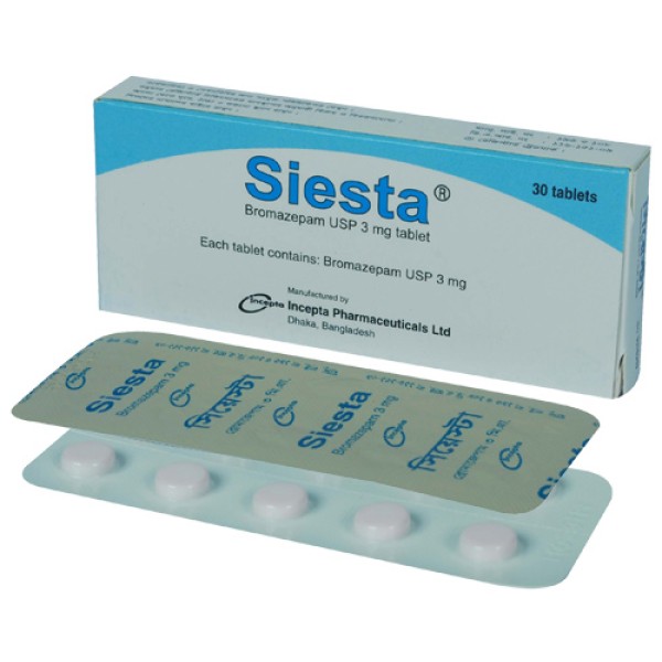 Siesta Tab in Bangladesh,Siesta Tab price , usage of Siesta Tab
