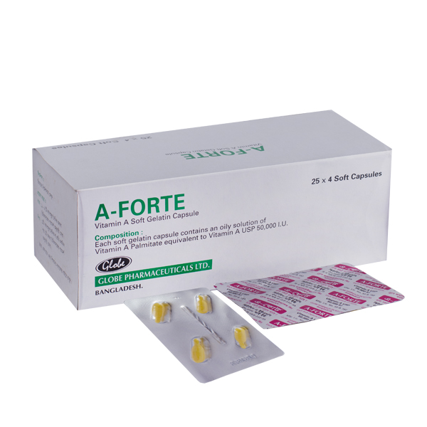 A-forte soft50,000 i.u/capsule in Bangladesh,A-forte soft50,000 i.u/capsule price , usage of A-forte soft50,000 i.u/capsule