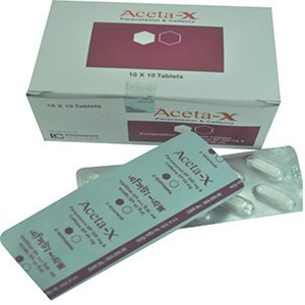 Aceta-X Tab, 17326, Paracetamol