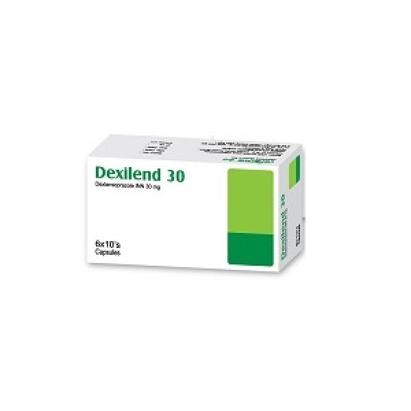 Dexilend 30 mg Capsule in Bangladesh,Dexilend 30 mg Capsule price,usage of Dexilend 30 mg Capsule