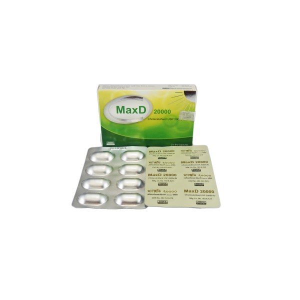 MaxD 20000 IU Capsule