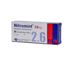 Nitromint Retard 2.6 mg Tablet
