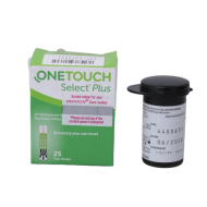 One Touch Select Plus 25,s Test Strip