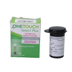 One Touch Select Plus 25,s Test Strip