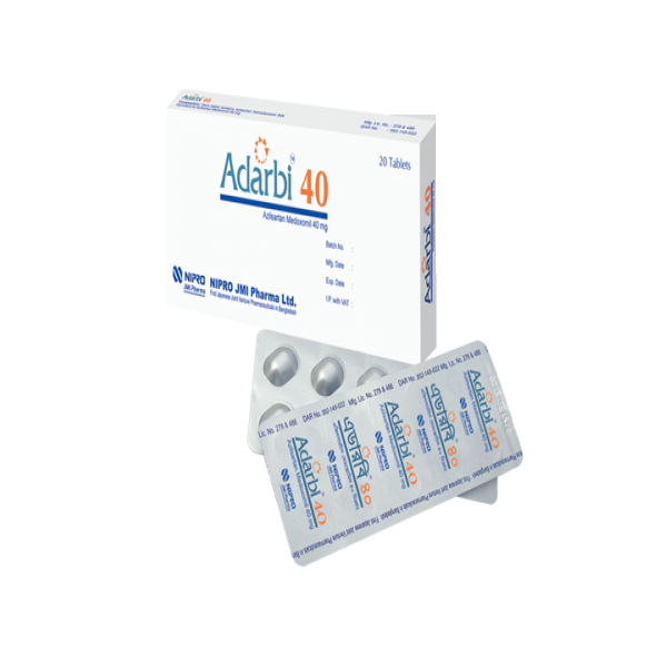 Adarbi 40 mg Tablet, 1 Strip in Bangladesh,Adarbi 40 mg Tablet, 1 Strip price,usage of Adarbi 40 mg Tablet, 1 Strip