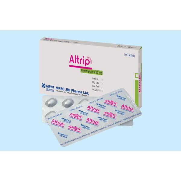 Altrip 6.25 mg Tablet, 1 strip in Bangladesh,Altrip 6.25 mg Tablet, 1 strip price,usage of Altrip 6.25 mg Tablet, 1 strip