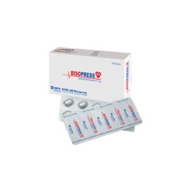 Bisopress 2.5 mg Tablet, 1 Strip
