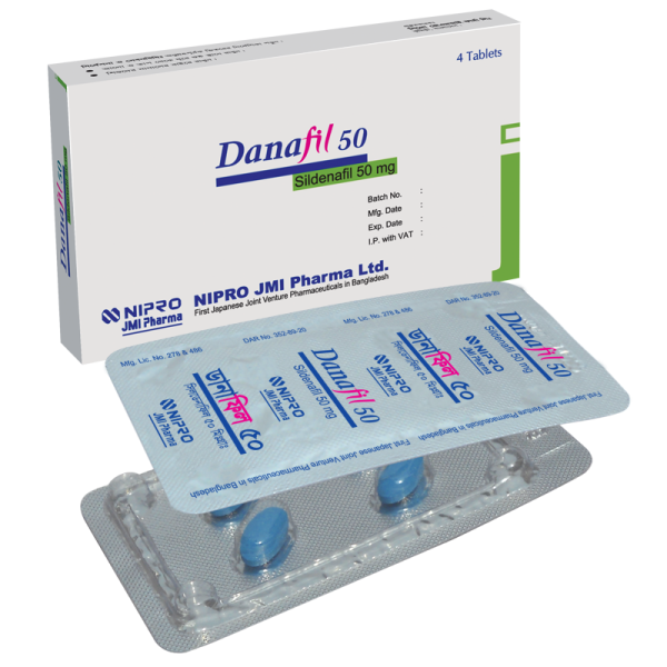Danafil 50 mg Tablet, 1 Box in Bangladesh,Danafil 50 mg Tablet, 1 Box price,usage of Danafil 50 mg Tablet, 1 Box