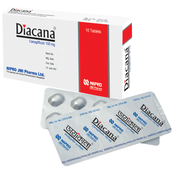 Diacana 100 mg Tab, 1 Box in Bangladesh,Diacana 100 mg Tab, 1 Box price,usage of Diacana 100 mg Tab, 1 Box