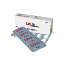 Etrib 60 mg Tablet, 1 strip