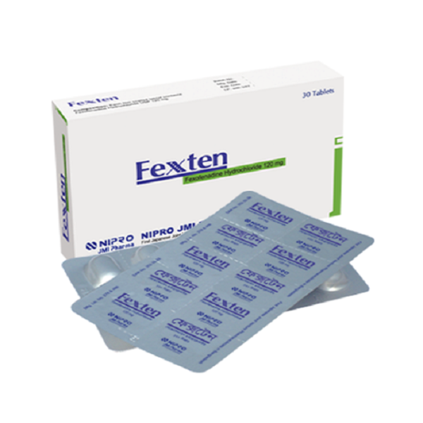 Fexten 120 mg Tablet, 1 strip in Bangladesh,Fexten 120 mg Tablet, 1 strip price,usage of Fexten 120 mg Tablet, 1 strip